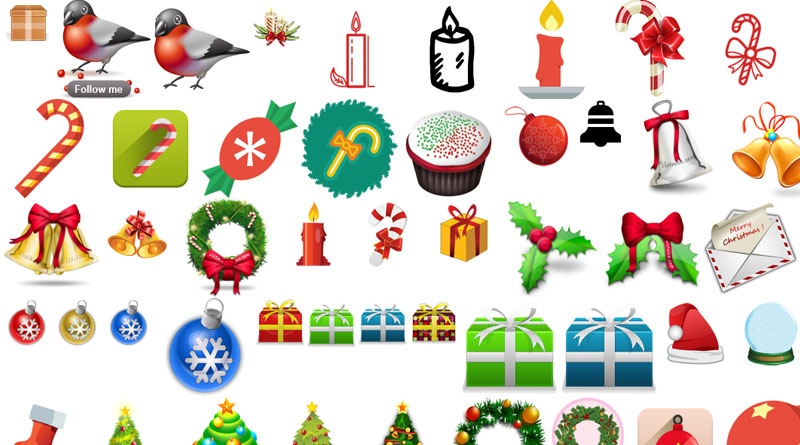 Christmas Icons Stock Illustration - Download Image Now